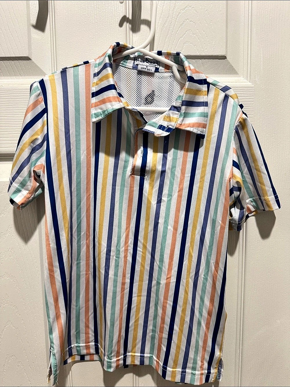 blueQuail Kids Striped Polo Shirt